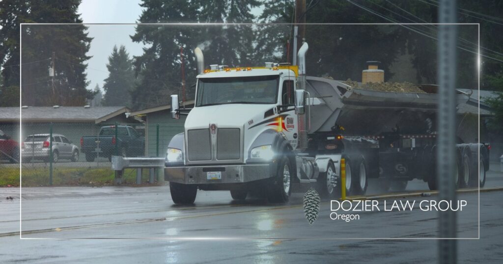 How Oregon's Comparative Negligence Law Applies to Truck Accidents